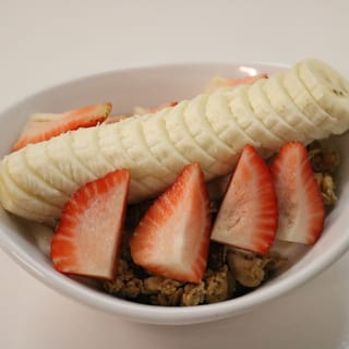 Bananas and Berries Yogurt Bowl